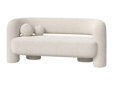  ZAMPA 三人座沙发3d模型 