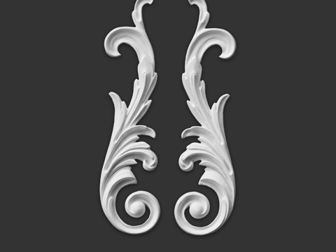  角 SU137 (对)3d模型 