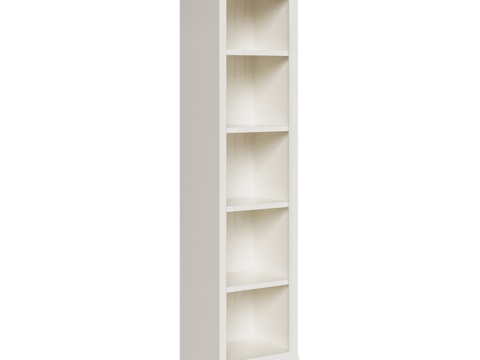  OM海岸系列窄型书柜3d模型 