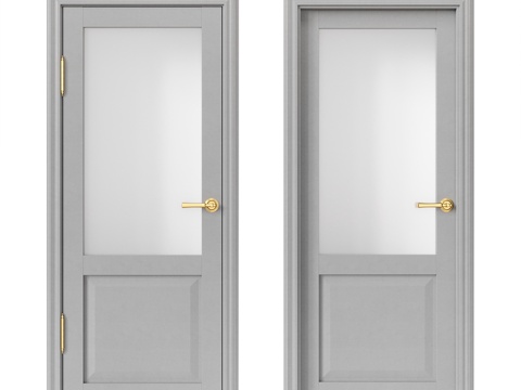  Uberture门。新古典系列 PDO 820023d模型 