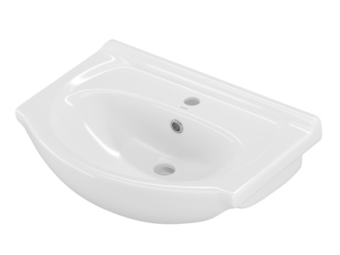  OM SANITA VEGA 55 洗脸盆3d模型 