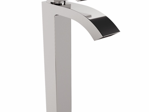  ABBER瀑布式水龙头AF86113d模型 