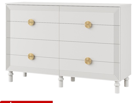  OM FINEZI抽屉柜3d模型 