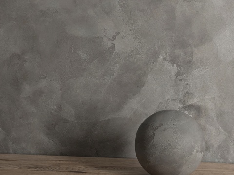  基于Alcaustico N的装饰性涂层mka涂料3d模型 