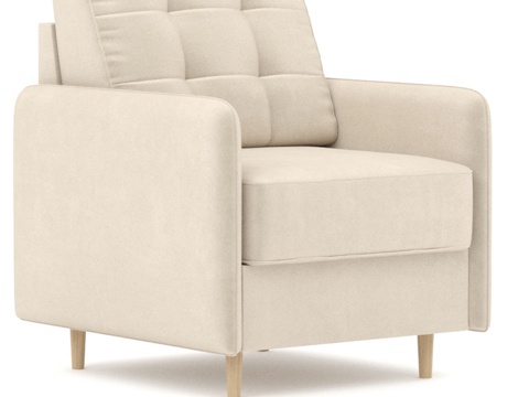  窄扶手Amani座椅3d模型 