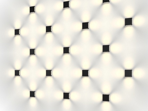  墙面装饰组合套装静态四重奏3d模型 