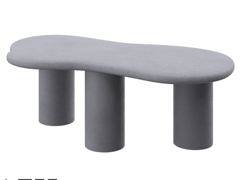  LoftDesigne 61634款咖啡桌3d模型 