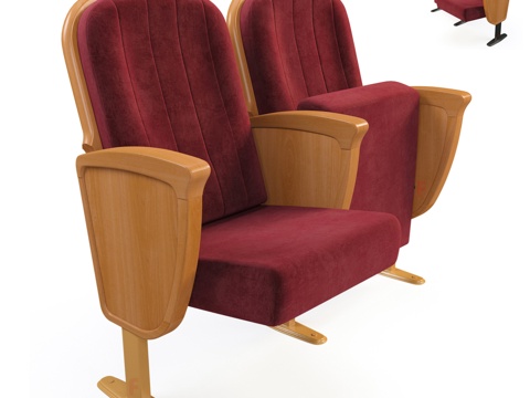  Furnitrade剧院椅Ros V1 OM3d模型 