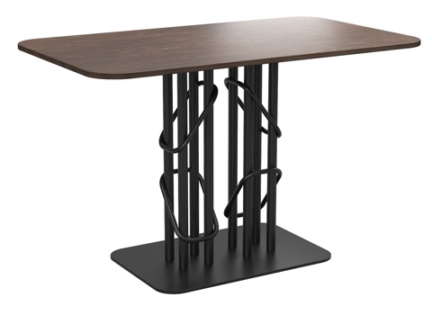  OM_ 矩形桌面吧台桌 Loft Ps0063d模型 