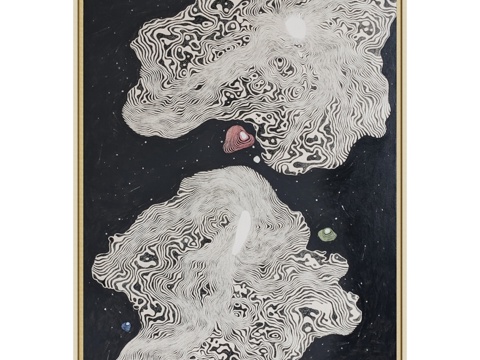  SMART画廊出品OM绘画《磁力》3d模型 