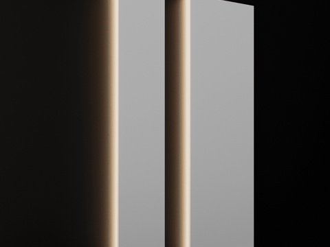  石膏3D面板Simple_LED3d模型 