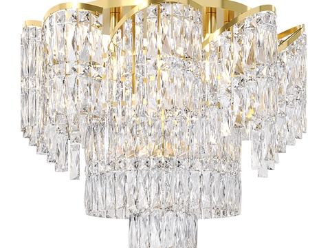  OM 天花板水晶吊灯 Stilfort 系列 Sapp3d模型 