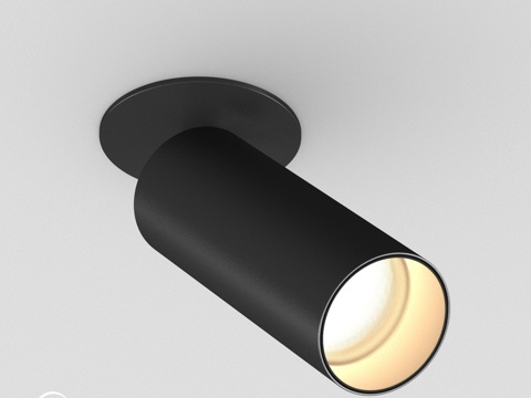  OM灯具 SP-NUANCE-嵌入式-翻盖-R35-7W3d模型 