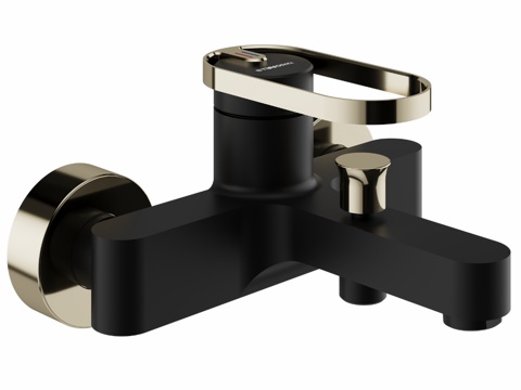  OM 浴室混合龙头带淋浴 STWORKI Malung S13d模型 