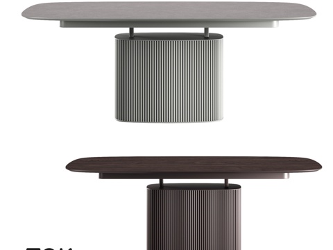  (OM)系列餐桌天鹅绒SL Plus Tok家具3d模型 