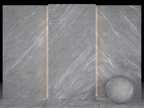  Gray Stone 043d模型 