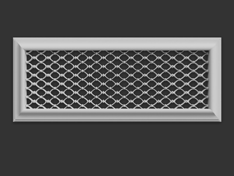  通风栅格 SVR153d模型 