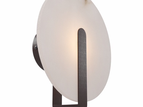  OM灯具，做旧金属，雪花石膏，MONTRE，LED，3d模型 