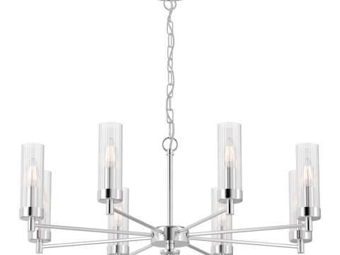  吊灯最爱 2672-8P 2673-8P3d模型 