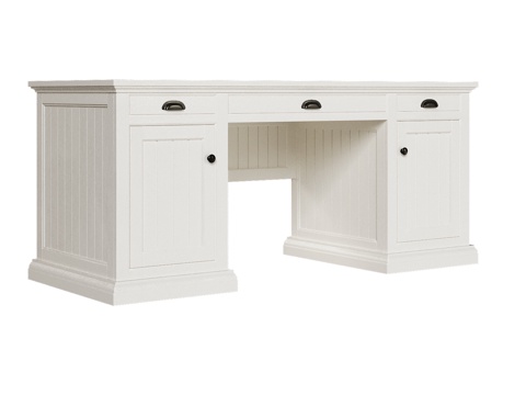  OM海岸系列带抽屉书桌3d模型 