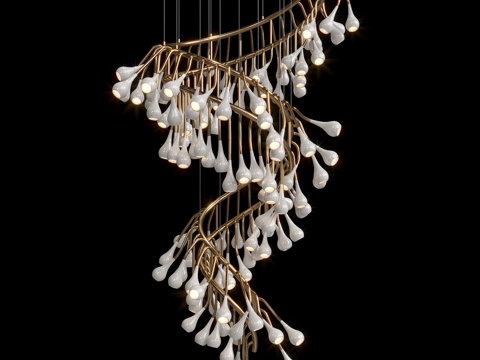  Vargov®设计照明组合 - LC04653d模型 