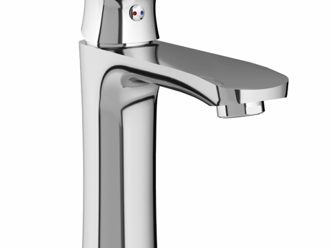  STWORKI Shi S16010CR 镀铬面盆用 OM3d模型 