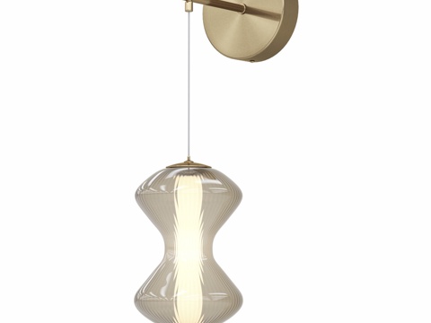  LED LED灯，金色，干邑色，LED，63d模型 