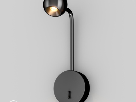  OM灯具 SP-OTTORI-长形 -壁灯-6W3d模型 