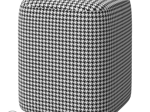  OM草编墩墩轻量版3d模型 