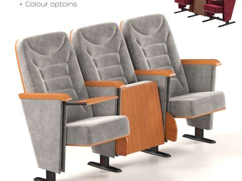  Furnitrade会议椅Sputnik V3配OM支架3d模型 