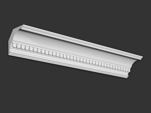 装饰性檐口 SK240N (套装)3d模型 