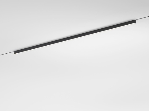  迷你磁吸轨道灯 22W 3000K (黑色) 851673d模型 