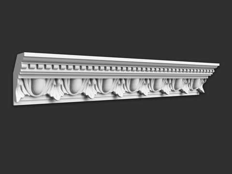  装饰性檐口 SK2593d模型 