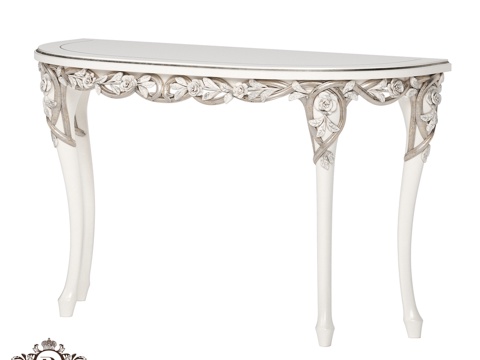  (OM) 四腿边柜 Nicole 罗曼诺家居3d模型 