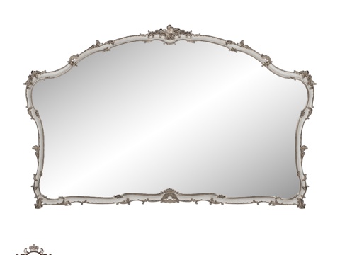  (OM) 罗马诺家居约瑟芬大号镜子3d模型 