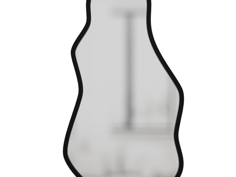  中密度纤维板镜框镜子 73d模型 