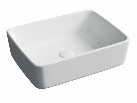  OM 悬挂式矩形洗脸盆 Element 4803d模型 