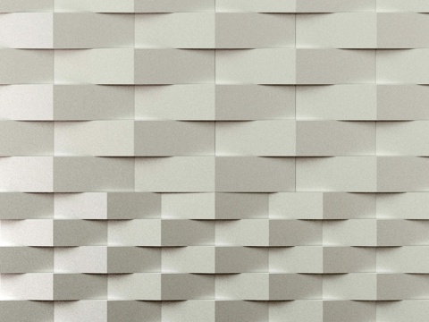  OM石膏3D面板 绕桩3d模型 