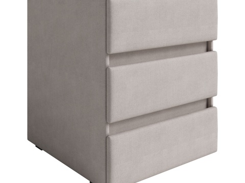  Prime 床头柜3d模型 