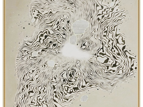  SMART GALLERY出品OM绘画《流溢》3d模型 