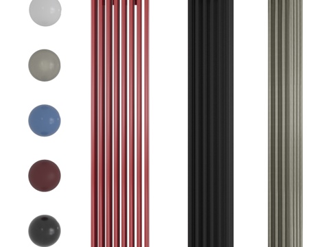  WABEH ST 4180 管状散热器3d模型 