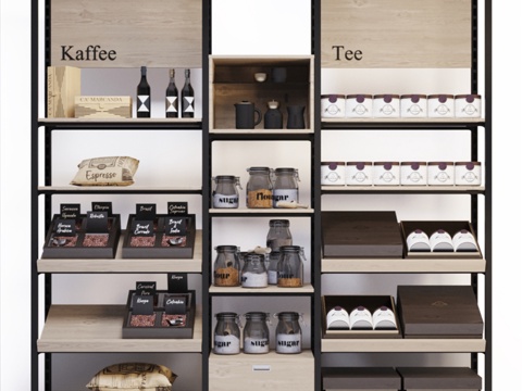  LOFT 置物架3d模型 