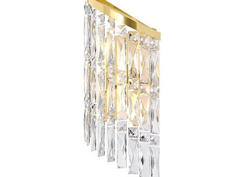  OM壁灯水晶Stilfort系列Sapparo3d模型 