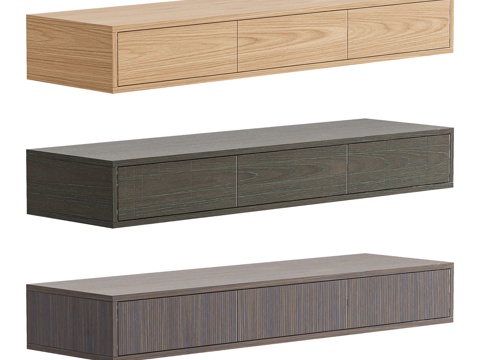  OM tioTeo Batten 2 壁挂式置物架3d模型 