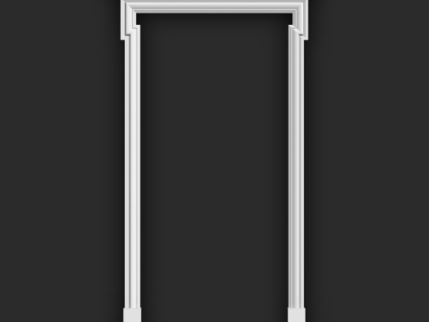  迪卡特门框-12 1300x2155x100mm3d模型 