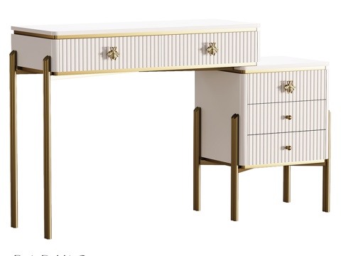  凯撒梳妆柜3d模型 