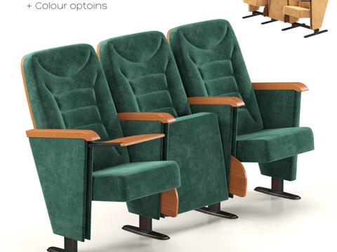  Furnitrade会议椅Sputnik V4配OM扶手3d模型 