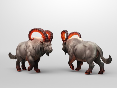  艾姆博恩崖兽3d模型 