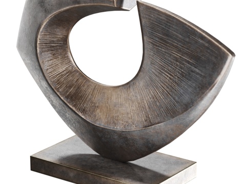  罗伯特·福格尔雕塑 013d模型 