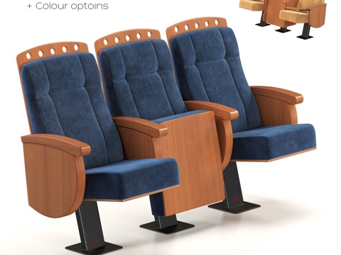  Furnitrade剧院座椅Figaro OM3d模型 